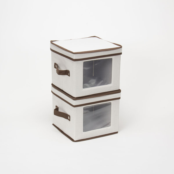 Wayfair Basics® Salad Plate Storage Chest & Reviews Wayfair